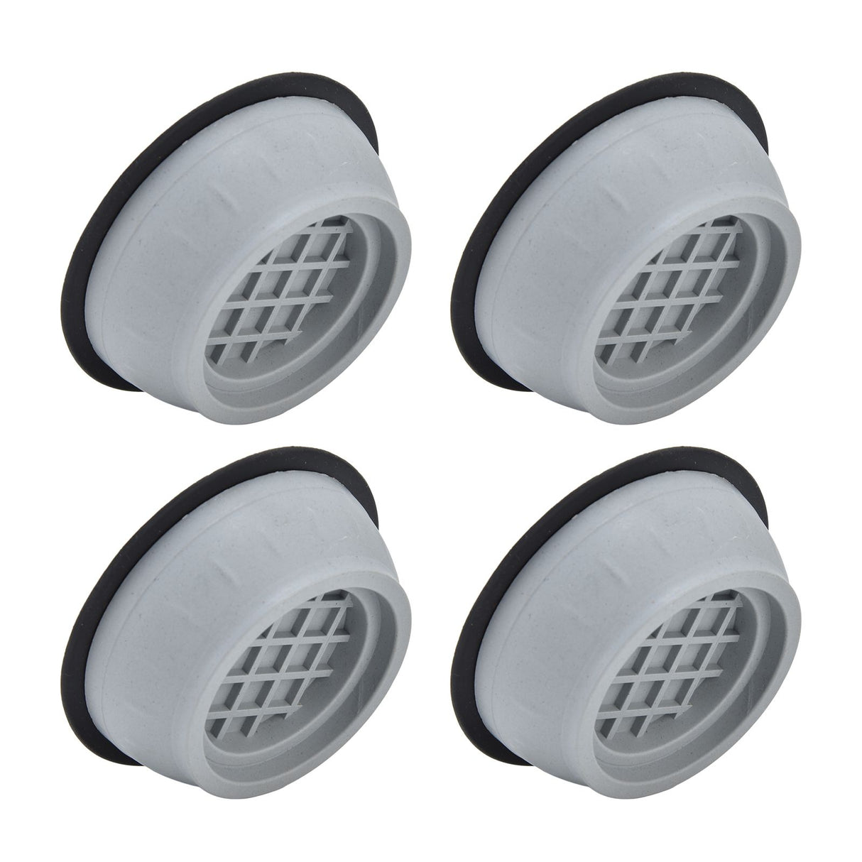 4pcs Washing Machine Pad Shockproof Noise Cancelling Prevent Slip Washer Foot Cushion for Refrigerator Dryer8cm Diameter