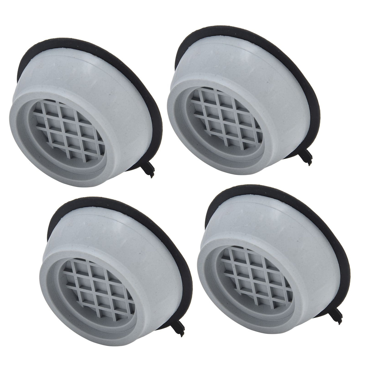 4pcs Washing Machine Pad Shockproof Noise Cancelling Prevent Slip Washer Foot Cushion for Refrigerator Dryer8cm Diameter