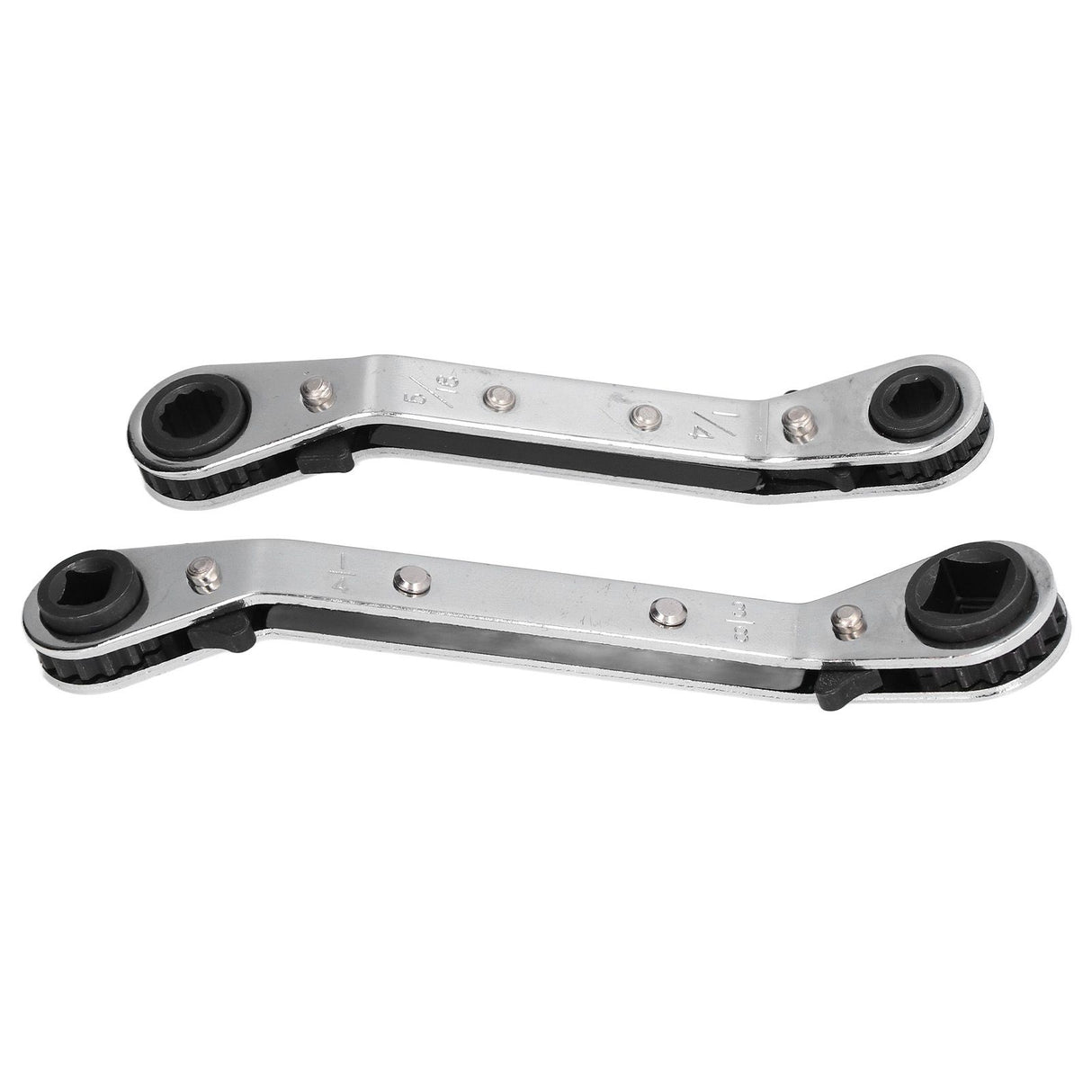 CT122 Refrigerator Ratchet Wrench 1/4 3/16 5/16 3/8 Stainless Steel Wrench Air Conditioner Repair Tool for Household
