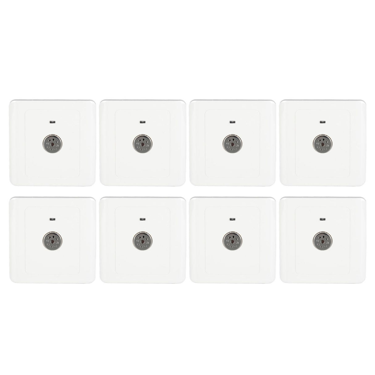 8pcs Concealed Sound Control Switch Light Control Panel for Home Office 250V 10A