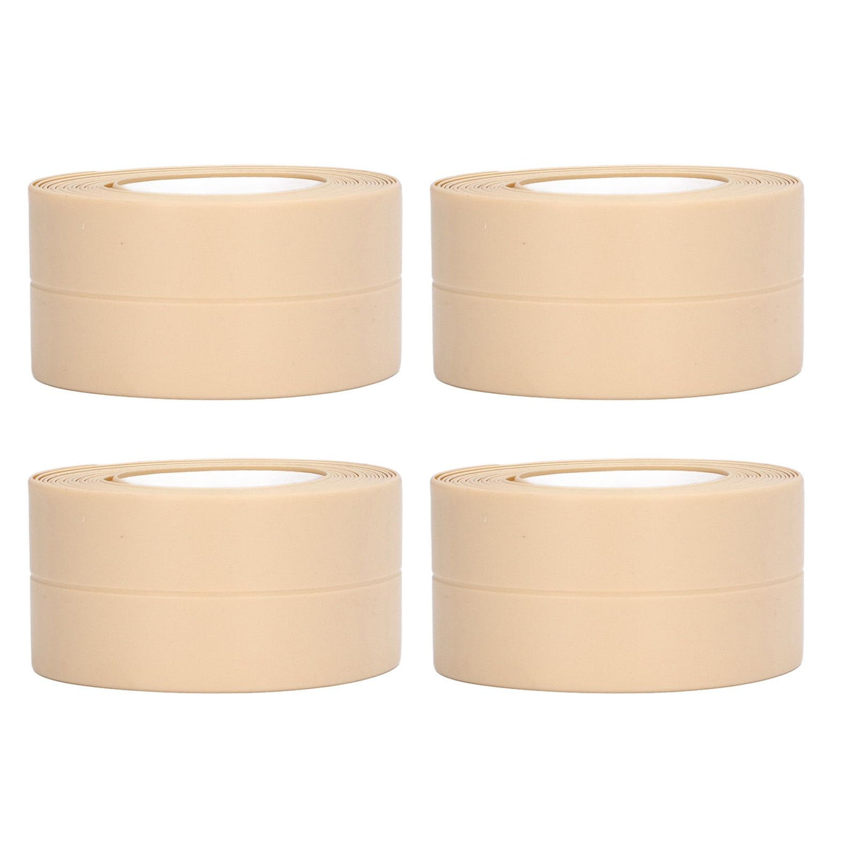 4Pcs Kitchen Sealant Strip PVC Waterproof Self Adhesive Sealing Tape for Bathroom Sink