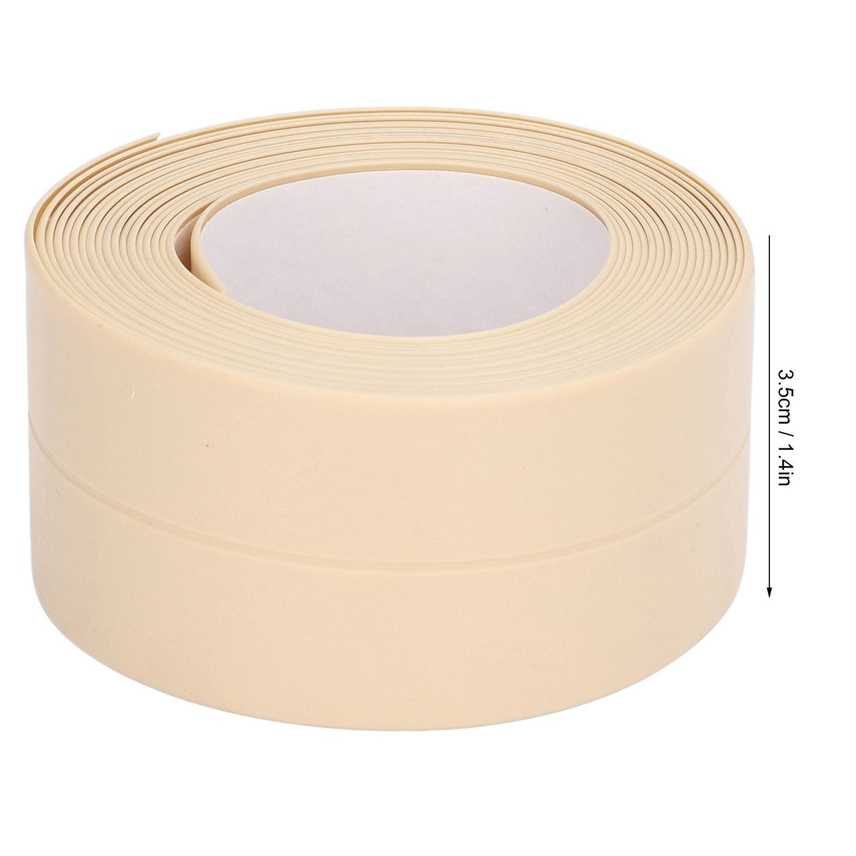 4Pcs Kitchen Sealant Strip PVC Waterproof Self Adhesive Sealing Tape for Bathroom Sink