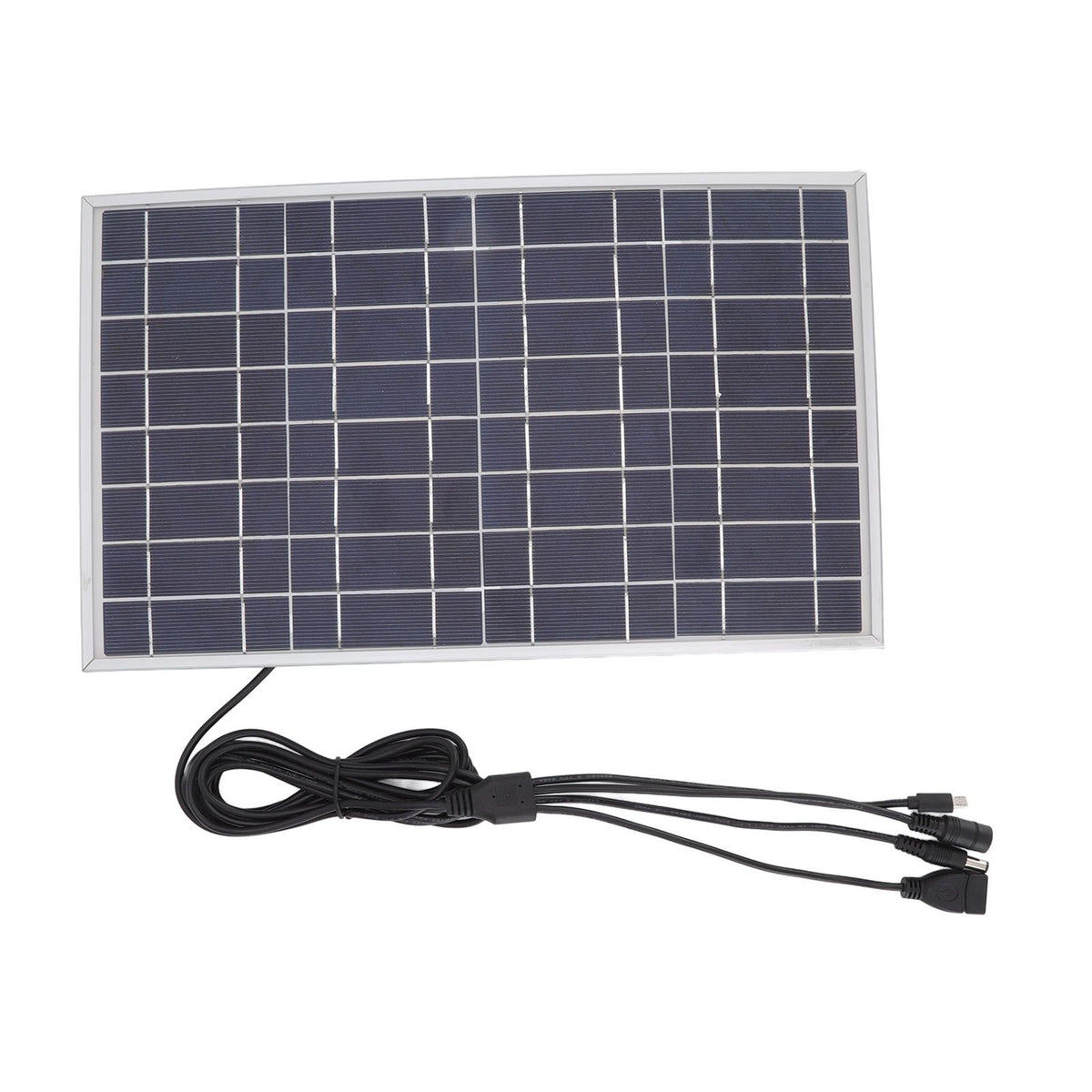 8V 15W Solar Panel High Efficiency Solar Charging Panel Outdoor Battery Charger for Household Car Boat