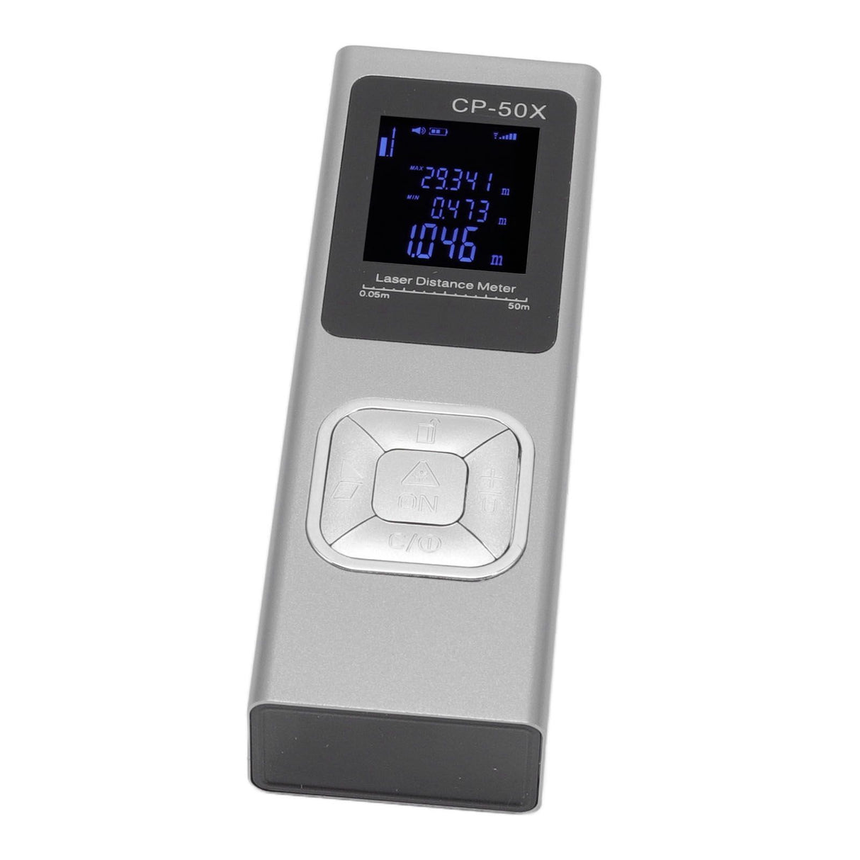 Distance Meter Accurate Voice Broadcast Small Electronic Ruler Handheld Rangefinder for Indoor 164ft