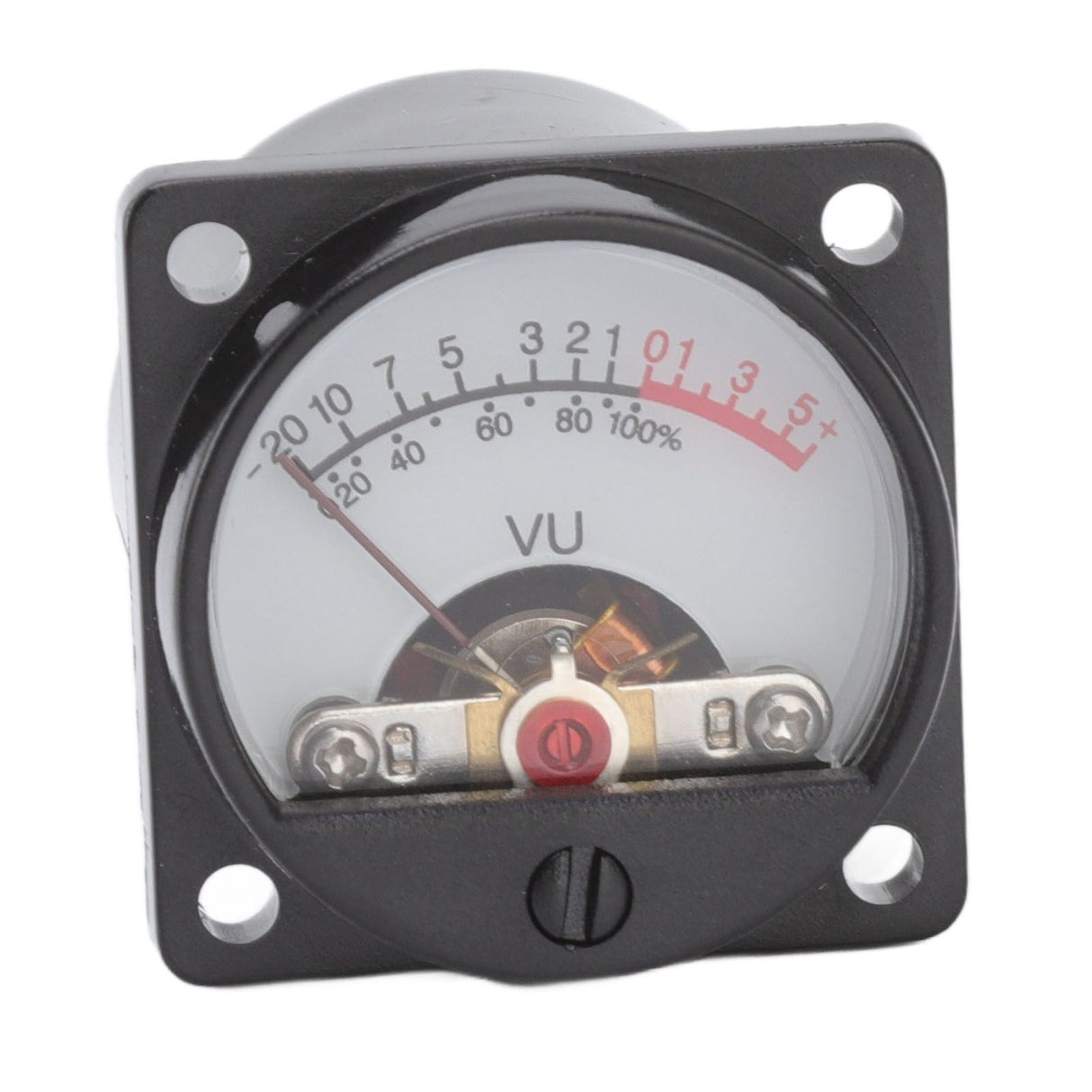 2pcs VU Level Meter Power Amplifier VU Panel Meter with Driver Board for Recording Studio 12V‑18V