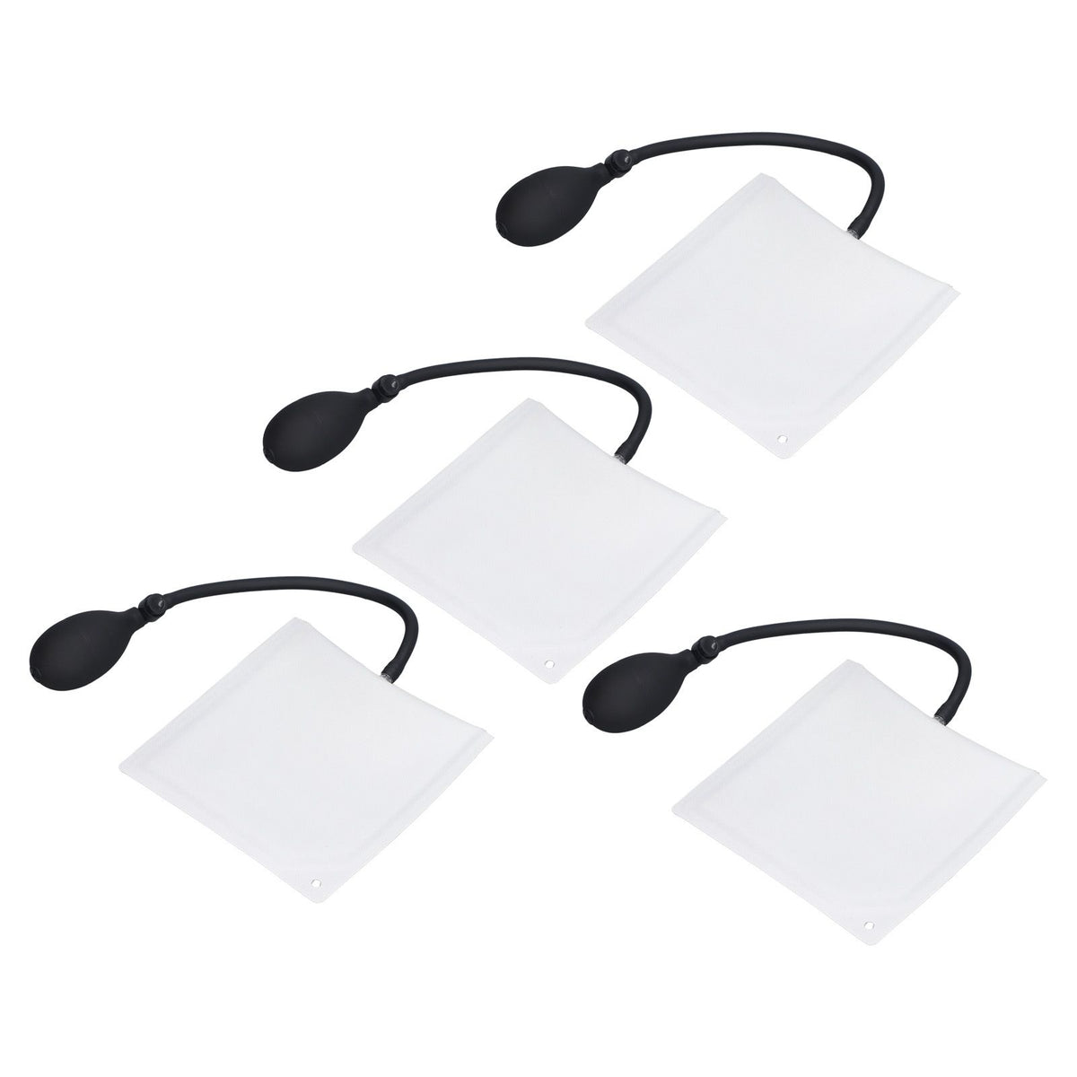 Air Alignment Pump Quick Positioning 440.9lb Loading Each Inflatable Shim Bag for Door Window Installation 4pcs