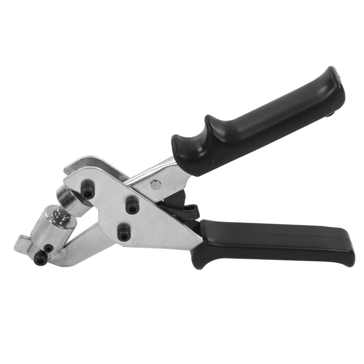 Punch Plier Belt Leather Manual Portable Hole Puncher Kit with Eyelet Buckles for Tent Awning