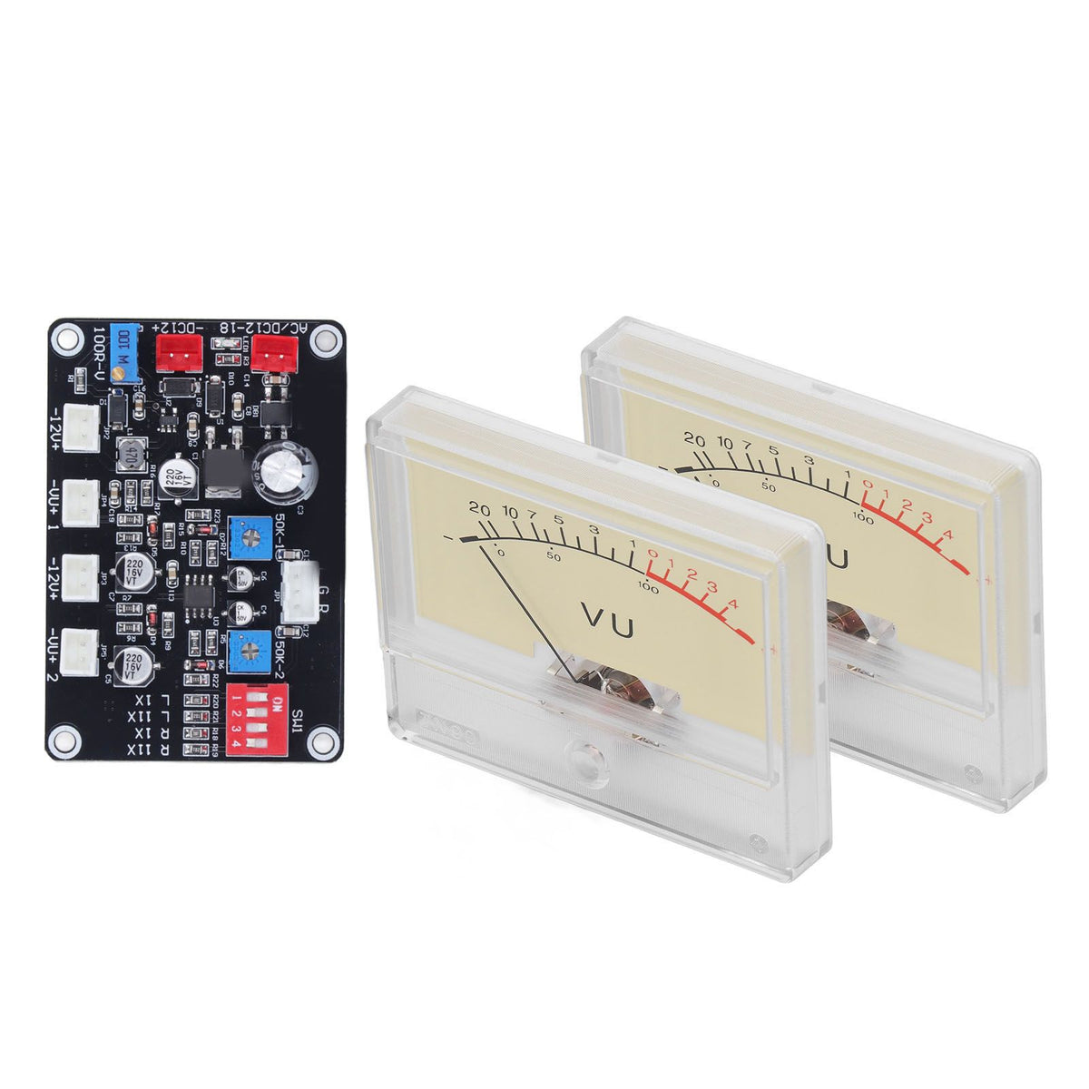 High Accuracy Power Amplifier VU Meter Preamplifier Audio Level Meter with Driver Board