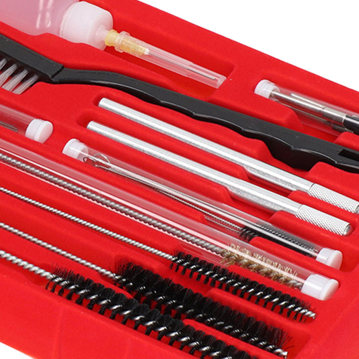 Spray Cleaning Tool Spray Repair Tools Airbrush Cleaning Kit with Lubrication Bottle Cleaning Brush Spare Needle Accessories