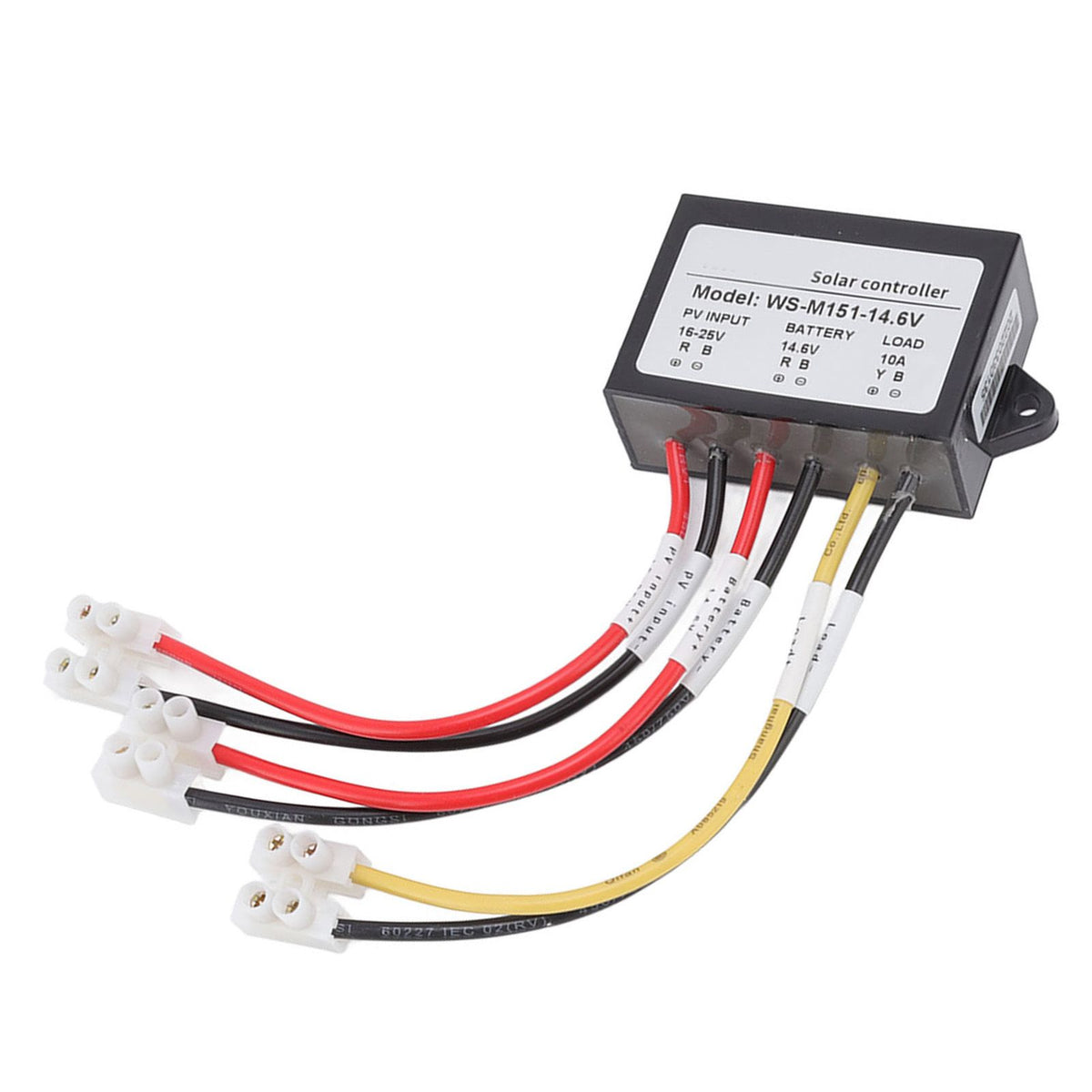 MPPT Solar Controller 150W 10A Photosensitive Night Load Output Solar Panel Controller for Street Lamp 14.6V