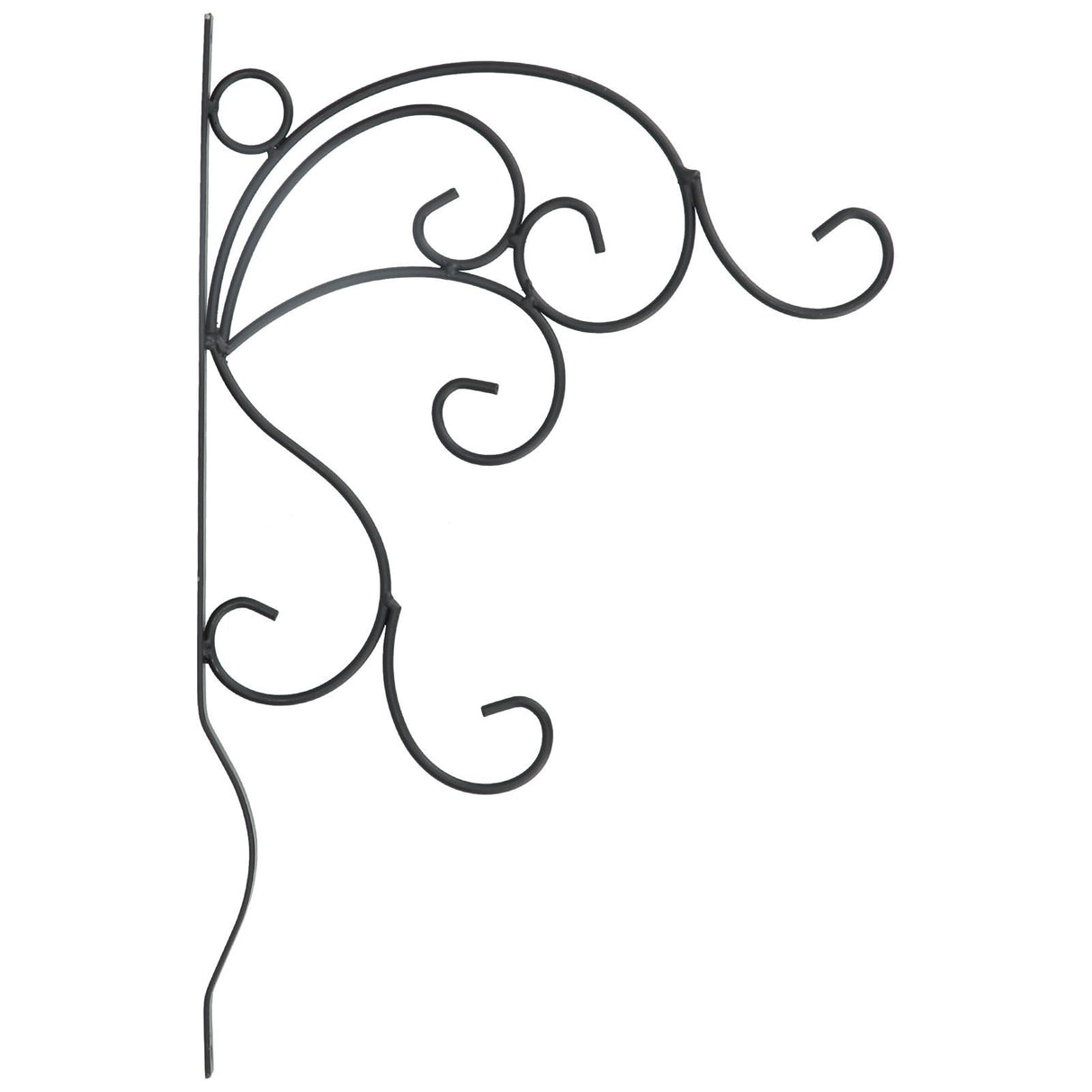 Hanging Plants Bracket Wall Mounted Iron Decorative Planter Hook Hanger with Screws for Living Room Balcony