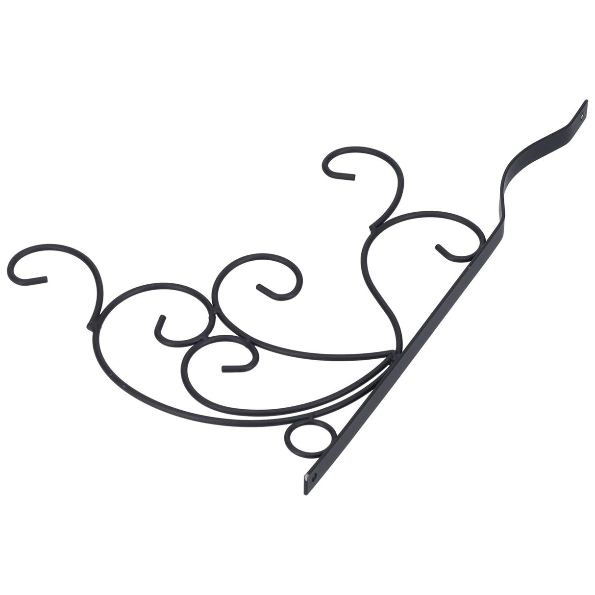 Hanging Plants Bracket Wall Mounted Iron Decorative Planter Hook Hanger with Screws for Living Room Balcony
