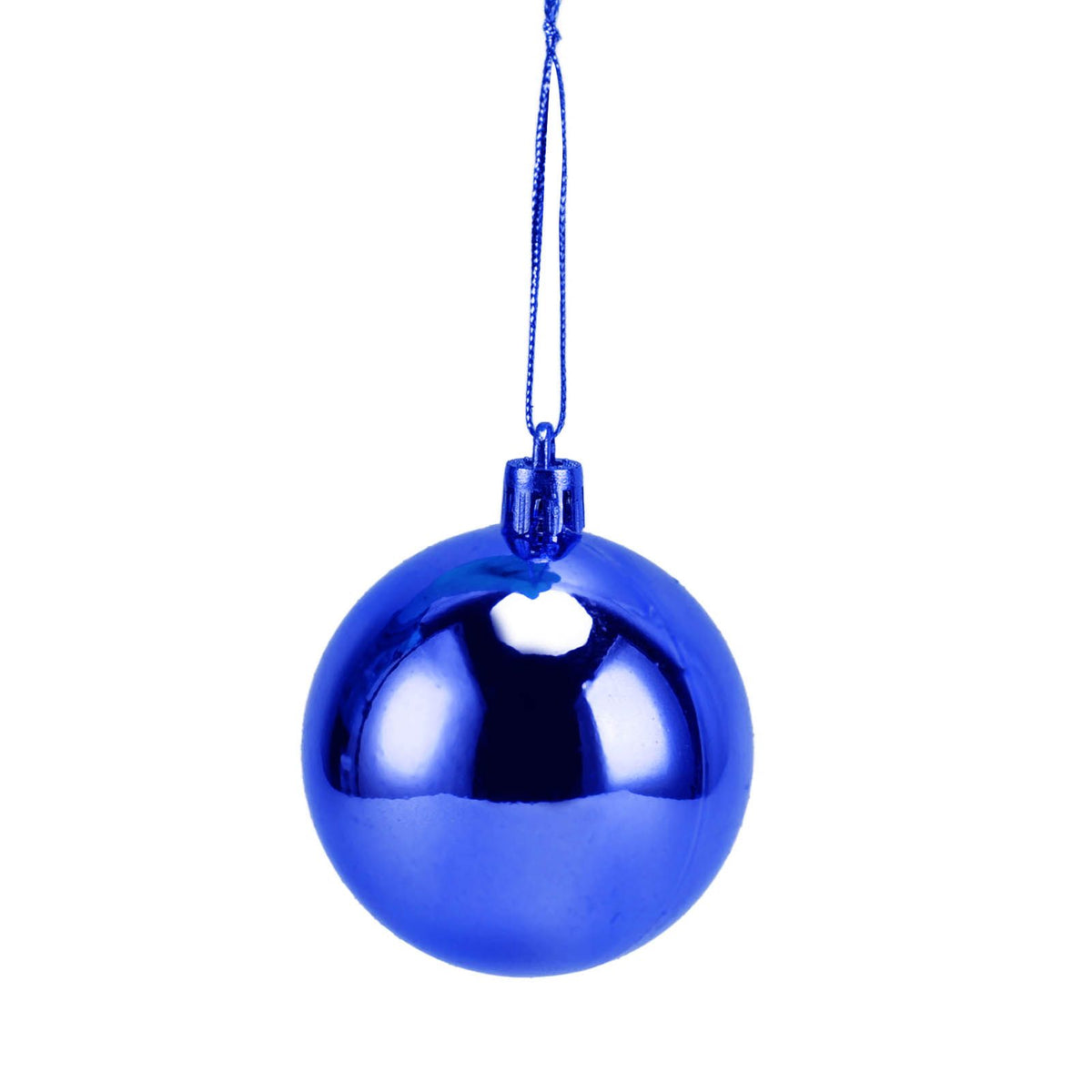 100pcs Christmas Ball Ornaments Shatterproof Hanging Balls for Christmas Tree Party DecorationBlue