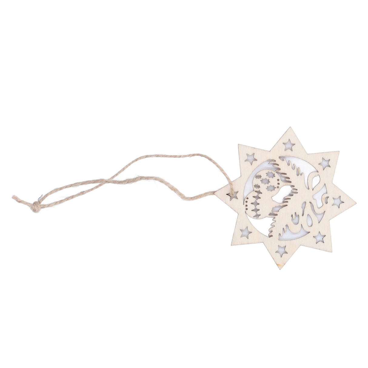 Wooden Hanging Ornaments Hollow DIY Christmas Tree Decorative Pendants Home Decoration AccessoriesJM00207