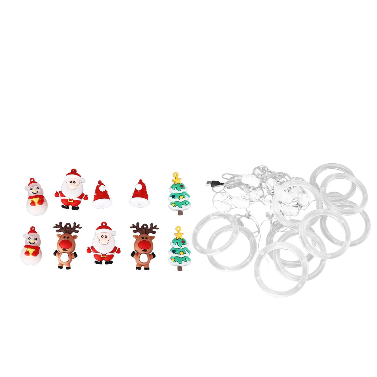 Christmas Led Lights Simple Installation Low Voltage High Safety Soft Light Romantic Hanging Christmas Lights