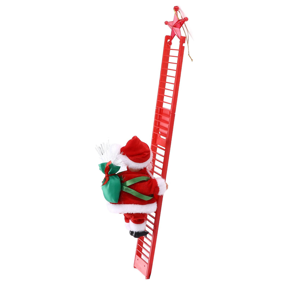 Electric Climbing Ladder Decoration Christmas Tree Hanging Pendant Festival Ornament for Party