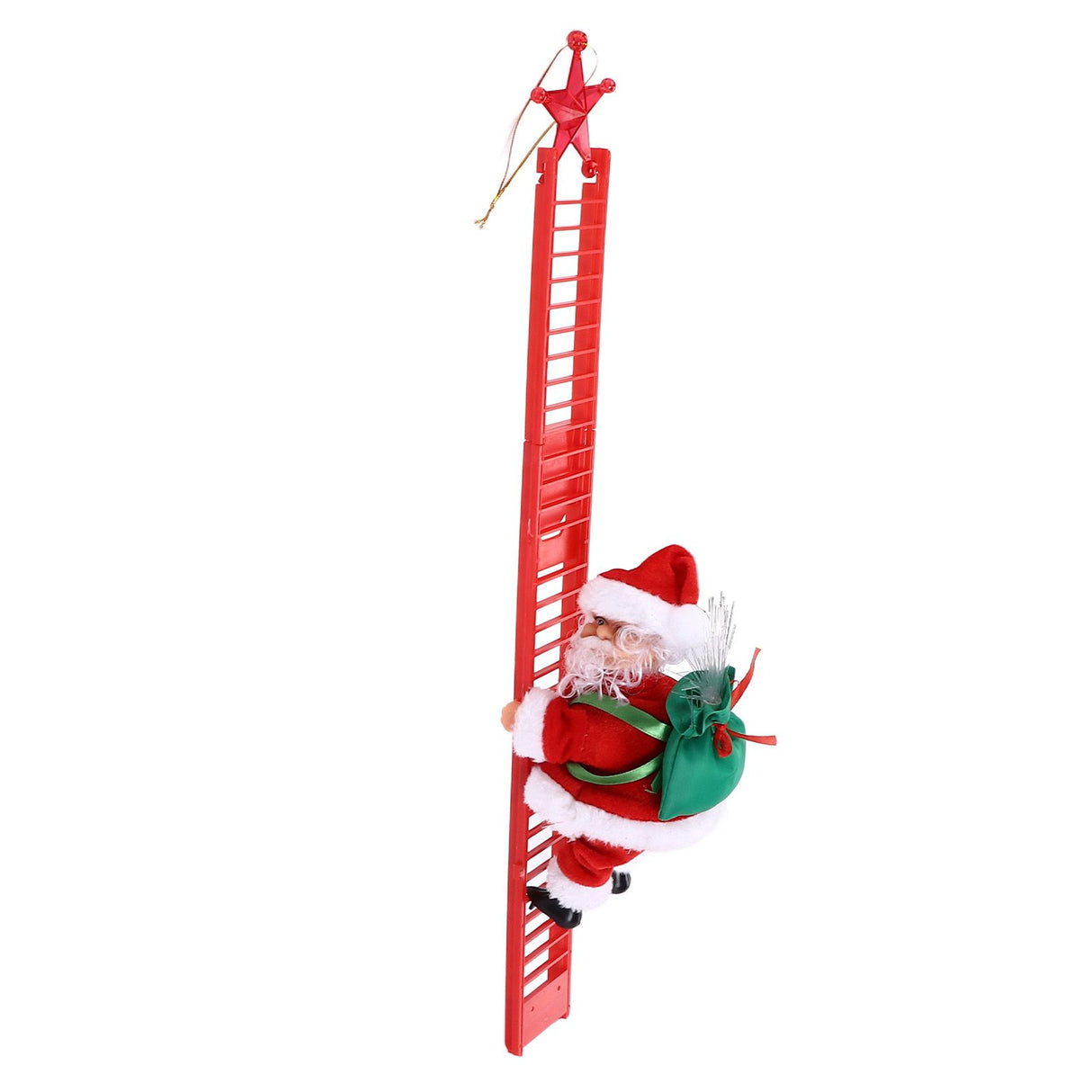 Electric Climbing Ladder Decoration Christmas Tree Hanging Pendant Festival Ornament for Party