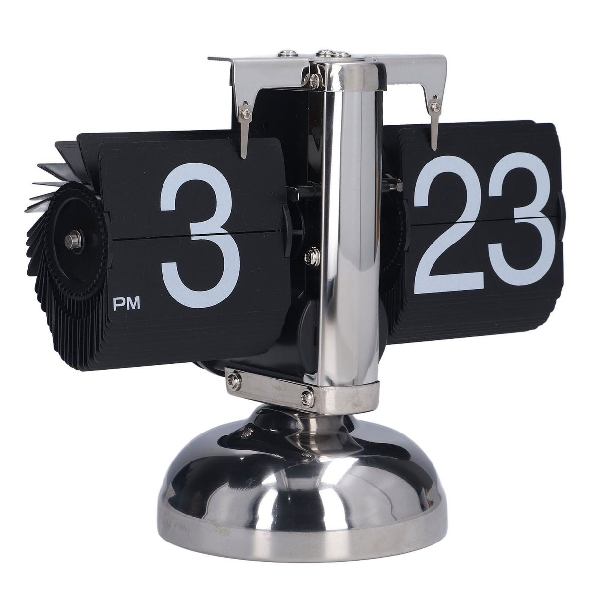 Flip Clock Accurate Time Unique Fashionable Retro Automatic Page Turning Quartz Clock for Home Office Gifts Decoration