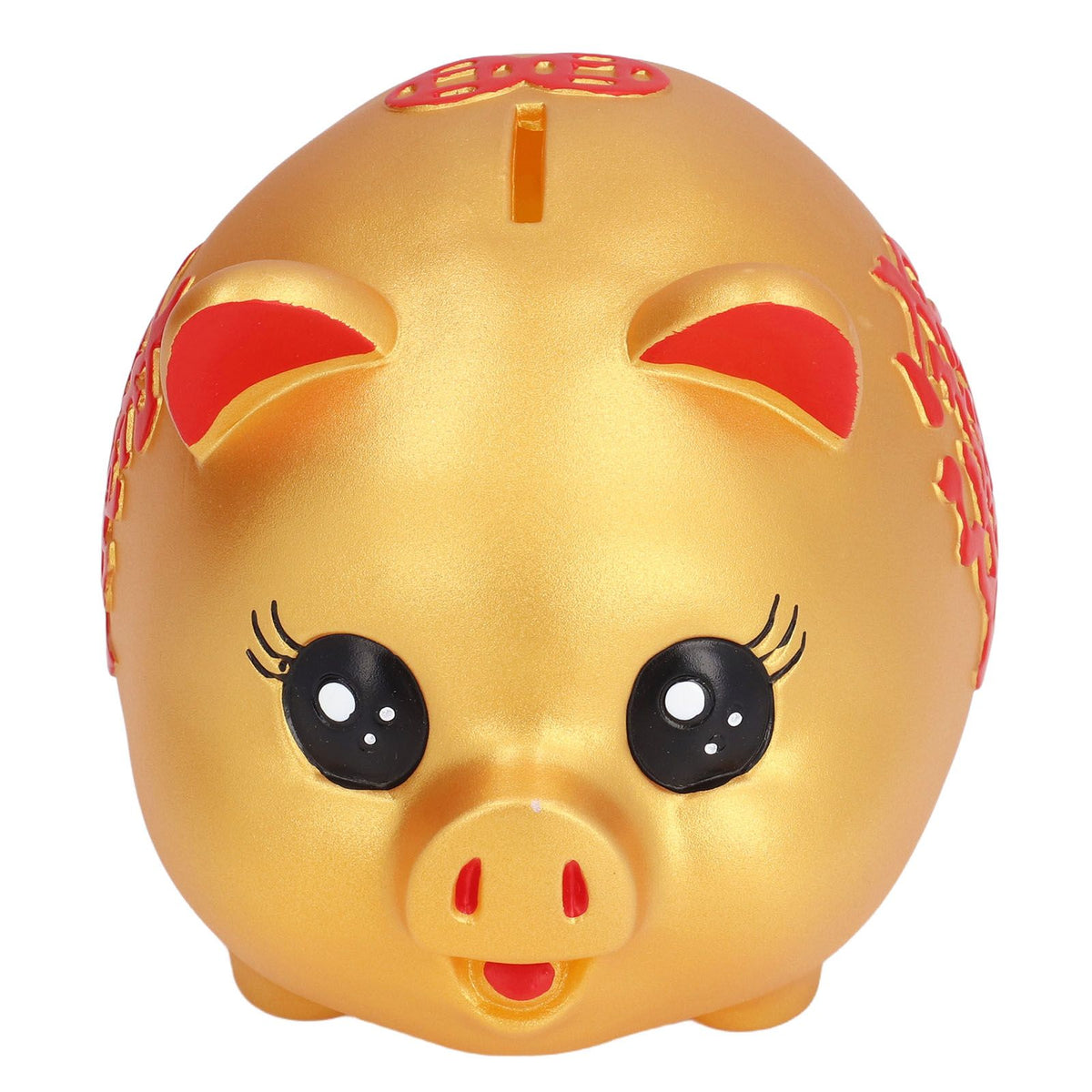 Piggy Bank Cute Cartoon Pig Shape Anti Falling Kids Coin Bank for Gift Home Decoration Coins StorageMiddle Size(700 Pieces Storage)