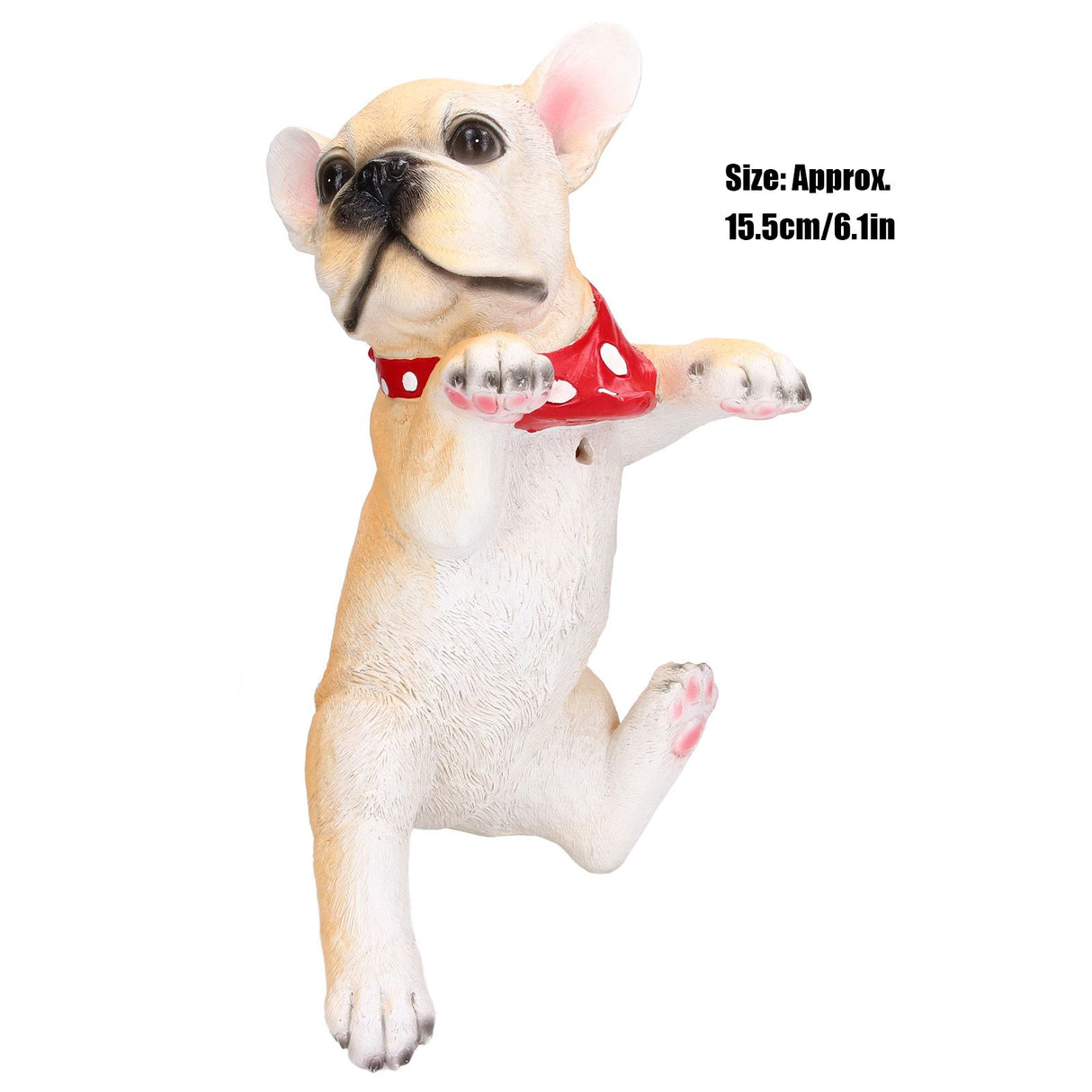 Desktop Puppy Resin Ornaments Realistic Desktop Decorations Puppy Statue for Indoor