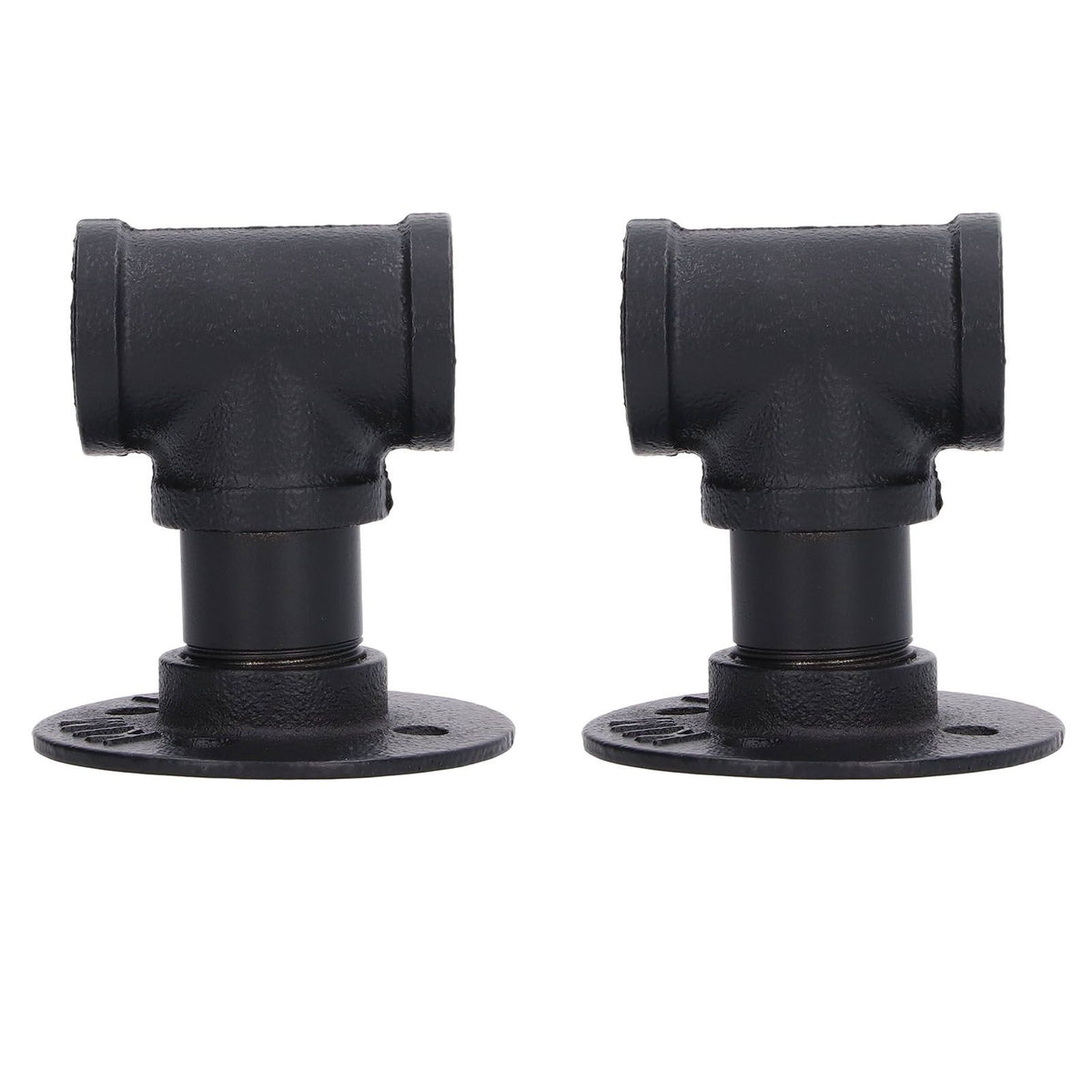2Pack Wall Mounted Wine Bottle Rack Wine Hanging Holder Water Pipe Design with Mounting Screw for Storage