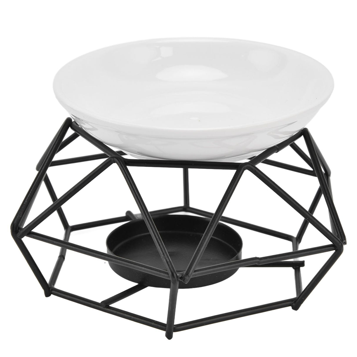 Essential Oil Burners Simple Stylish Design Beautiful Practical Easy to Clean Aromatherapy Metal Candle Holder for Home