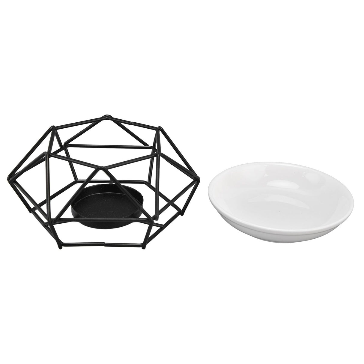Essential Oil Burners Simple Stylish Design Beautiful Practical Easy to Clean Aromatherapy Metal Candle Holder for Home