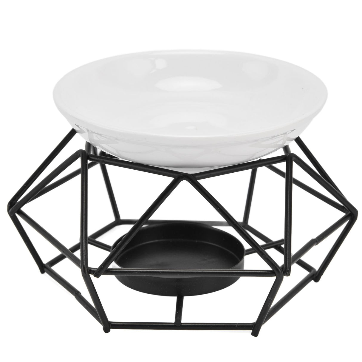 Essential Oil Burners Simple Stylish Design Beautiful Practical Easy to Clean Aromatherapy Metal Candle Holder for Home