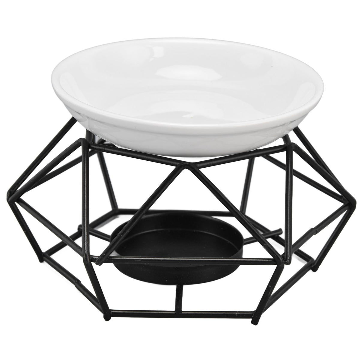 Essential Oil Burners Simple Stylish Design Beautiful Practical Easy to Clean Aromatherapy Metal Candle Holder for Home