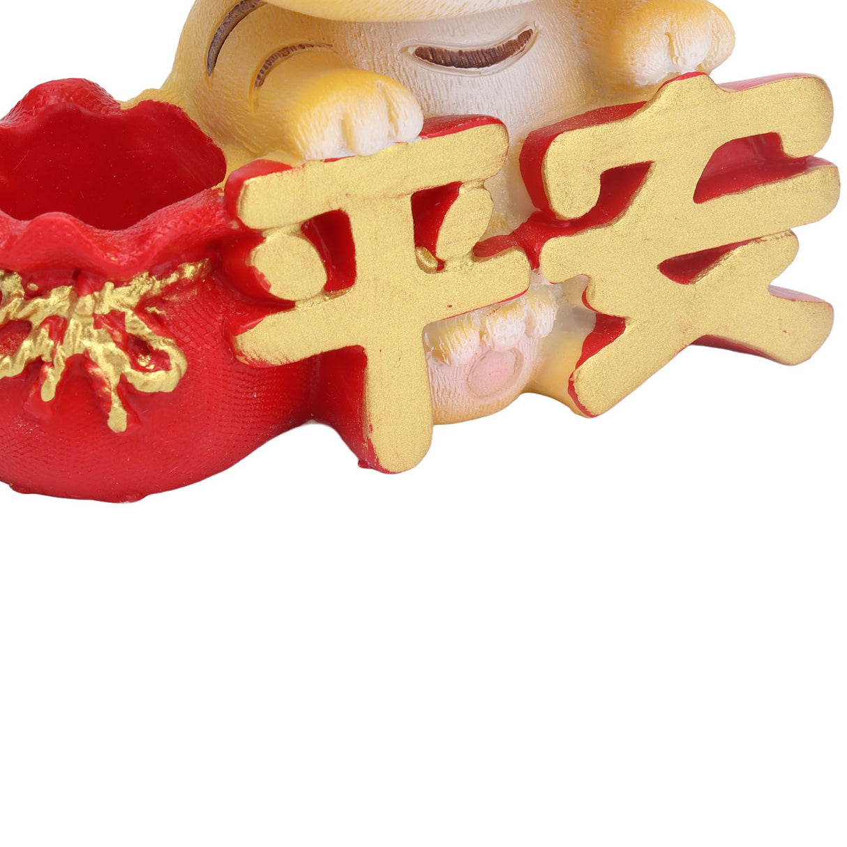 Tiger Ornament Premium Resin Cute Exquisite Bright Colors Durable Wide Application Tiger ToyPeace Tiger