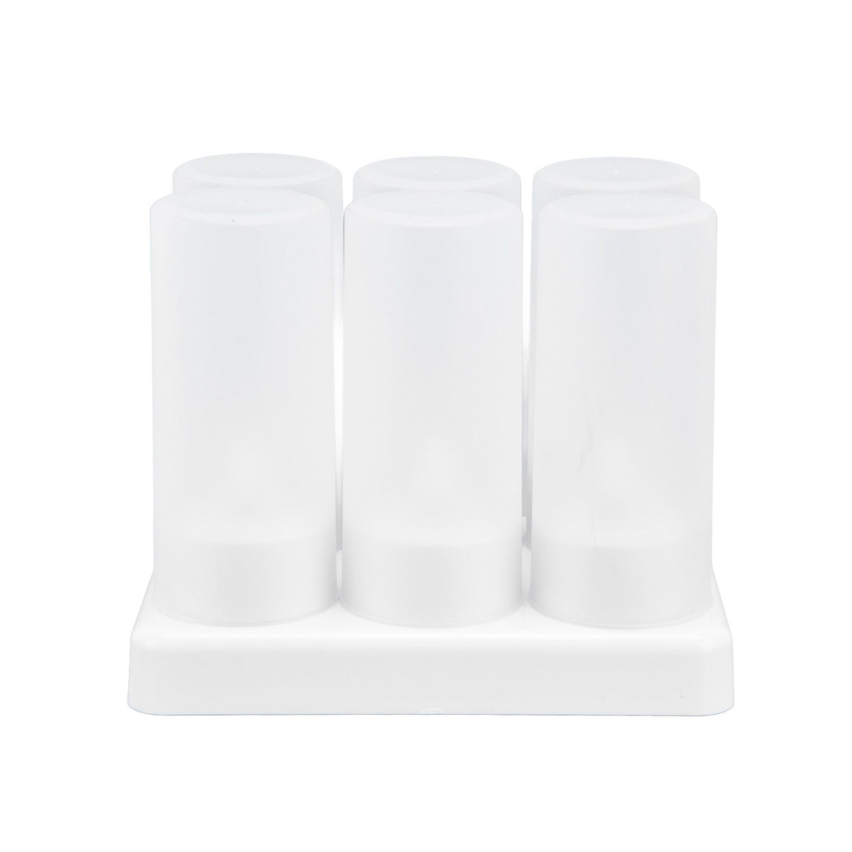 Candle Light Warm White Light LED Tea Light for Wedding Party Table Dining Room 100‑240VAU Plug