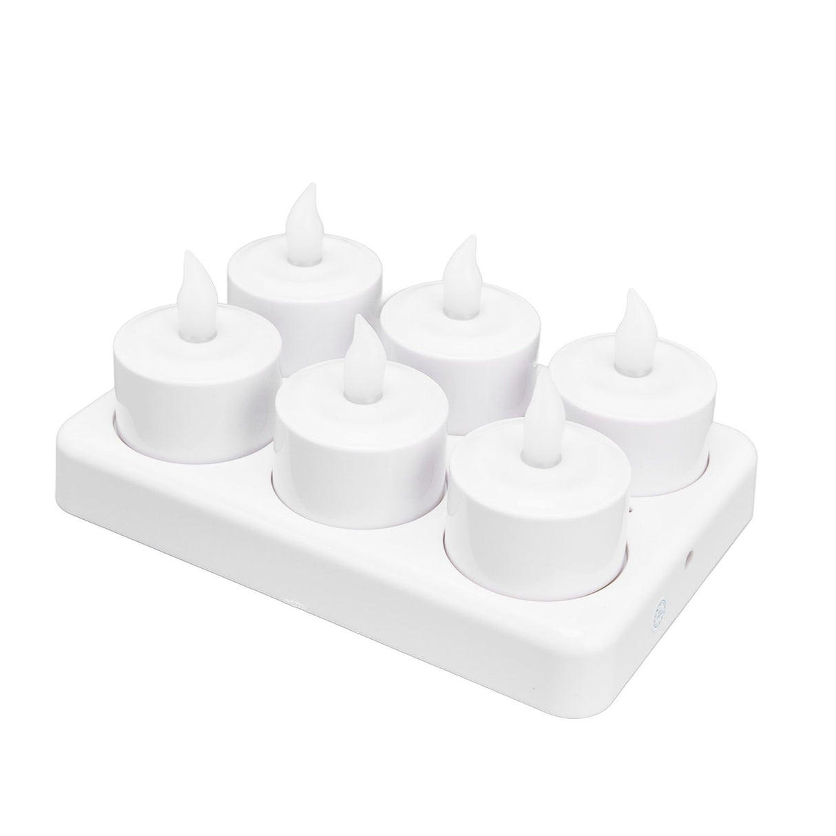 Candle Light Warm White Light LED Tea Light for Wedding Party Table Dining Room 100‑240VAU Plug