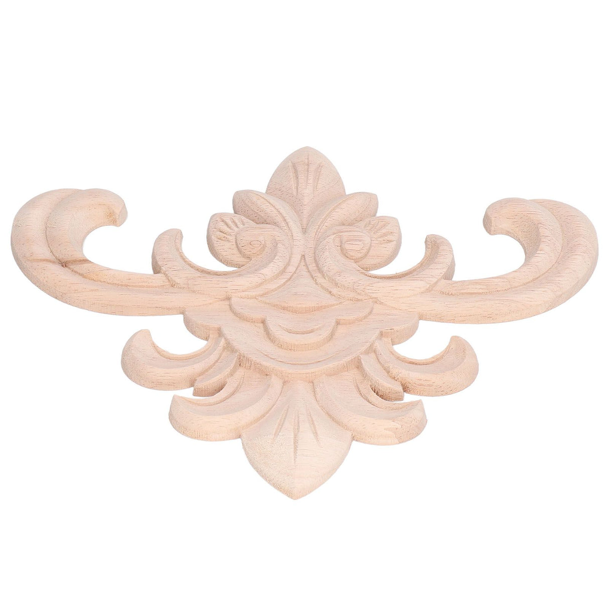 Wood Applique Easy Installation Durable Natural Eco Friendly Classic Exquisite Pattern Wood Carving AppliqueType Two
