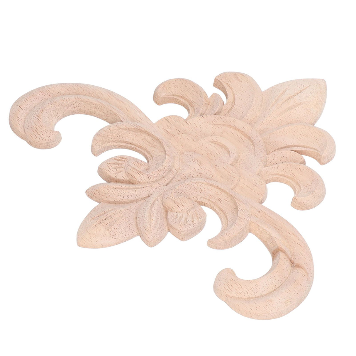 Wood Applique Easy Installation Durable Natural Eco Friendly Classic Exquisite Pattern Wood Carving AppliqueType Two
