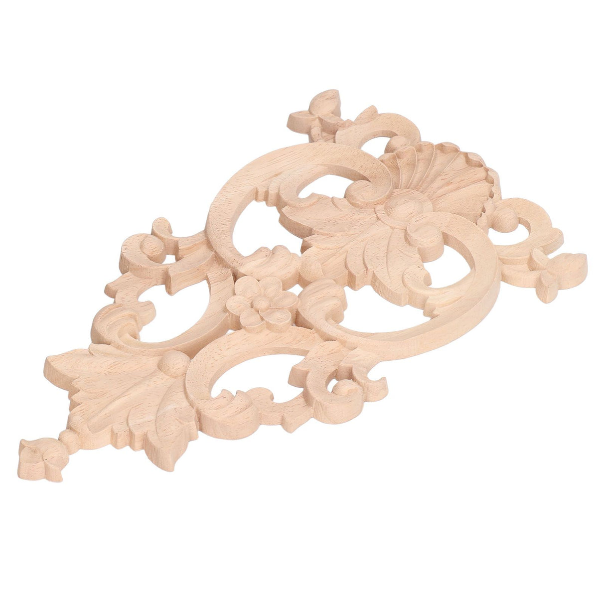 Wood Applique Easy Installation Durable Natural Eco Friendly Classic Exquisite Pattern Wood Carving AppliqueType Four