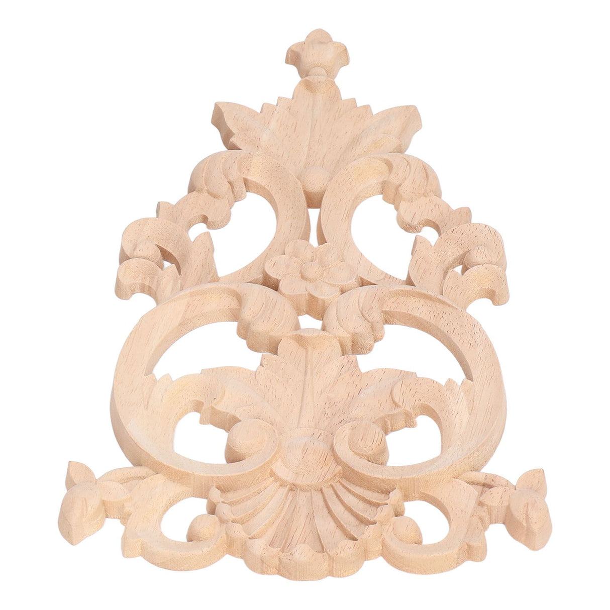 Wood Applique Easy Installation Durable Natural Eco Friendly Classic Exquisite Pattern Wood Carving AppliqueType Four