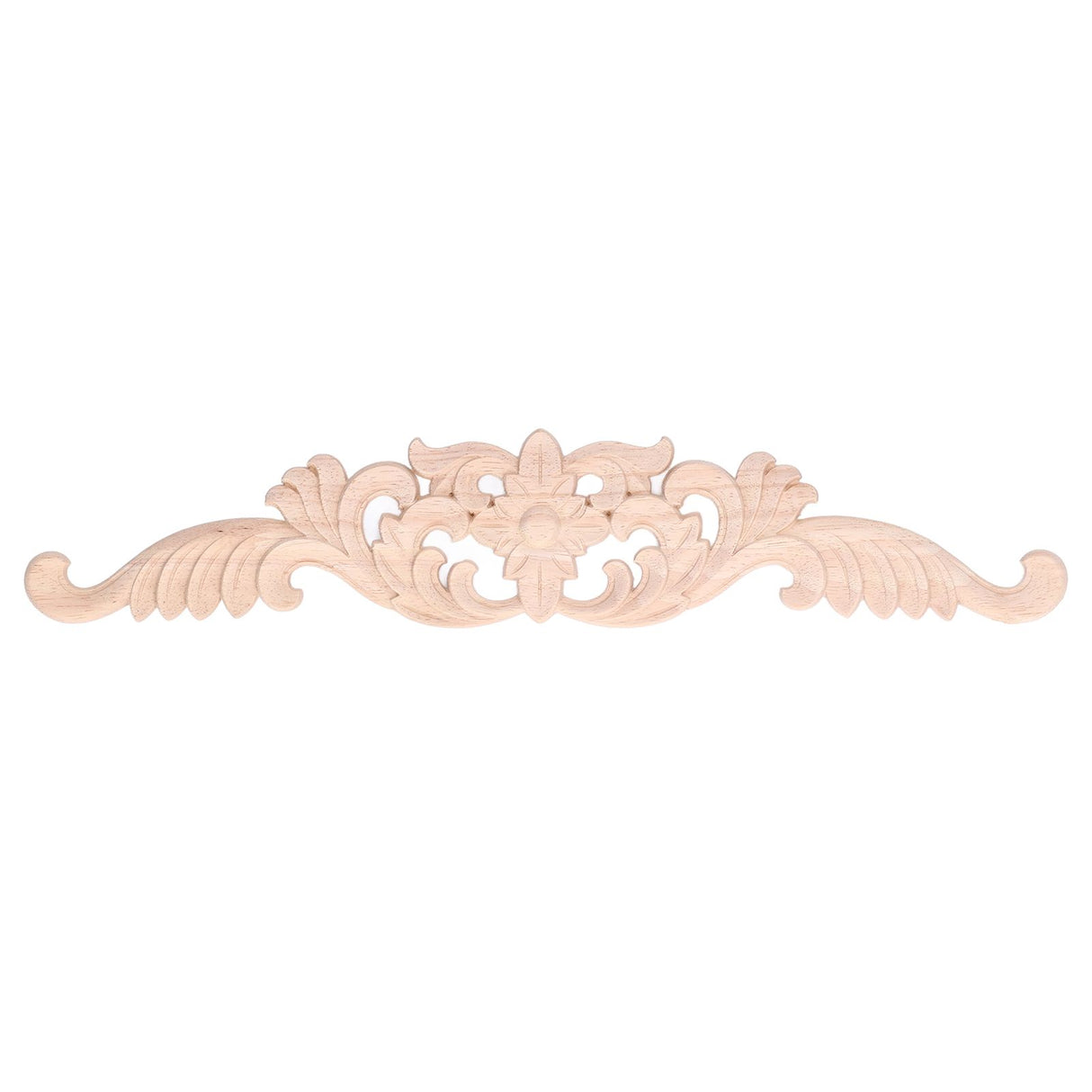 Wood Carved Applique Corner Frame Applique Eco Friendly Cabinet Furniture Decoration for Household