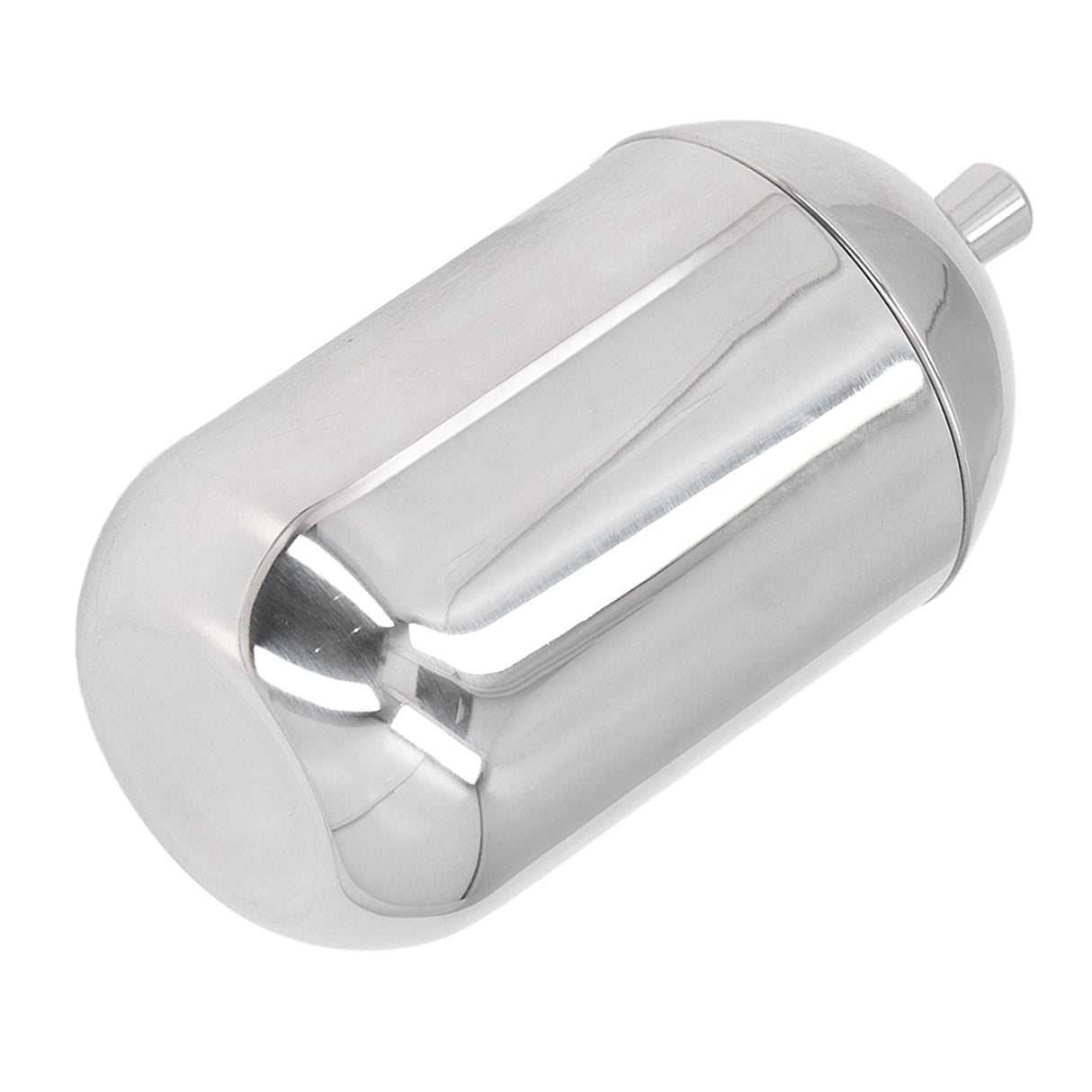 Cotton Swab Holders 304 Stainless Steel Light Luxury Dustproof Cotton Swab Canisters with Lid for Home Bathroom