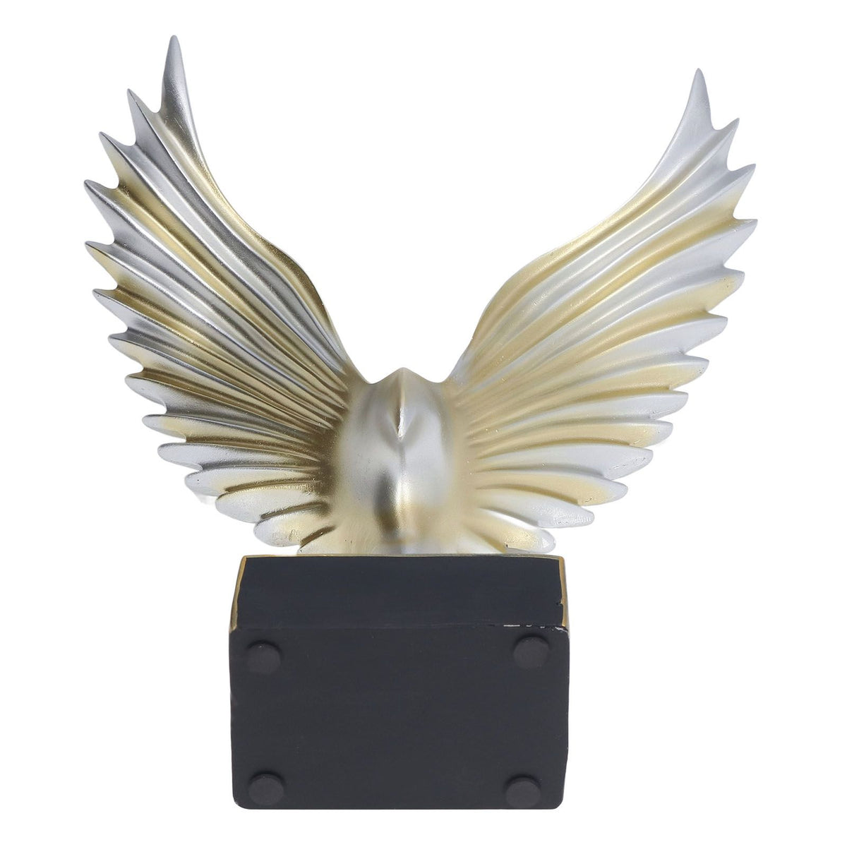 Nordic Wing Statue Resin Sculpture Statue Ornaments Modern Living Room Decoration Desktop Abstract Crafts Champagne Gold