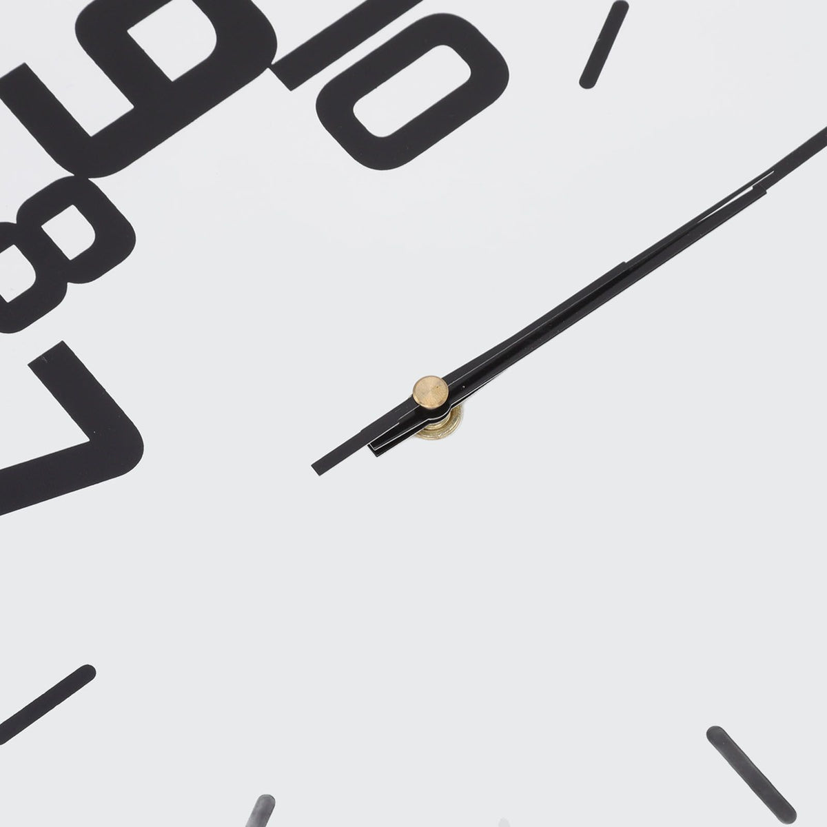 Frameless Pendulum Wall Clocks Number Decoration DIY Assembly Modern Wall Clocks with Silent Movement Wall Clock for Office