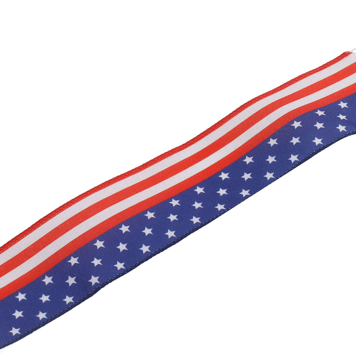 Patriotic Ribbon 6.5cm Width 10m Length 4th of July Independence Day for Decoration