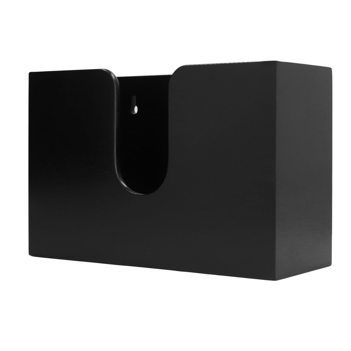Bamboo Paper Towel Dispenser Countertop Wall Mounted Multifold Napkin Box for Bathroom