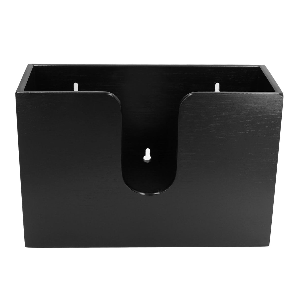 Bamboo Paper Towel Dispenser Countertop Wall Mounted Multifold Napkin Box for Bathroom