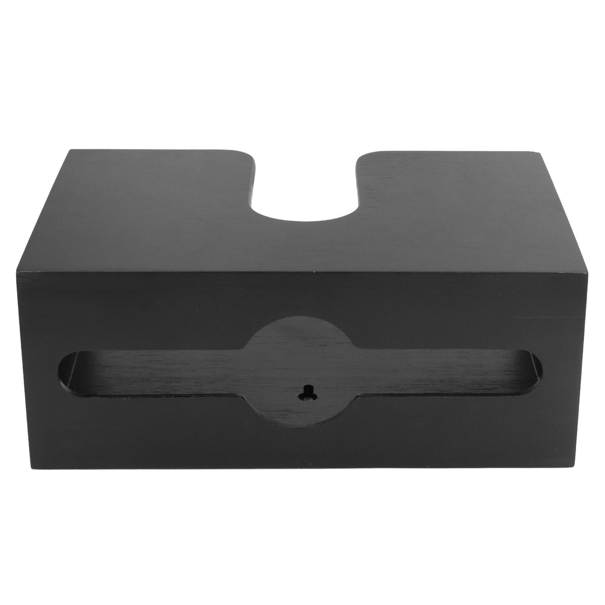 Bamboo Paper Towel Dispenser Countertop Wall Mounted Multifold Napkin Box for Bathroom