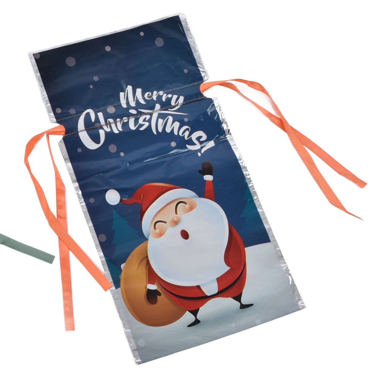 15 Pcs Christmas Drawstring Gift Bags Drawstring Packing Pouches Favors Bags for Christmas Festival Party