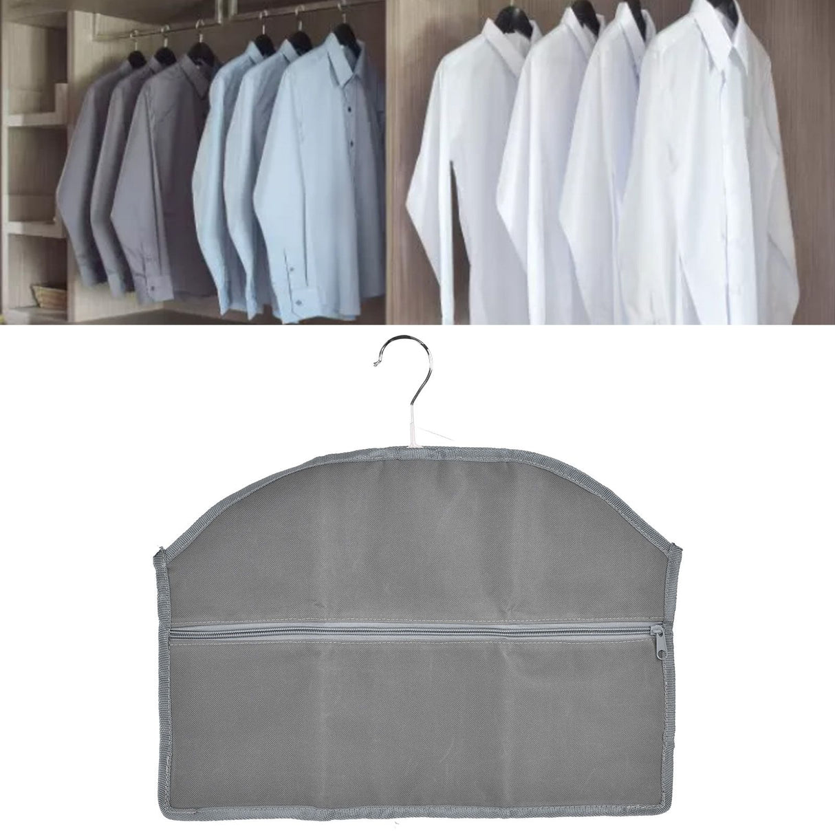 Hanger Diversion Safe Hidden Storage Hanging Organizer Compartment Containersfor Document Money Stash