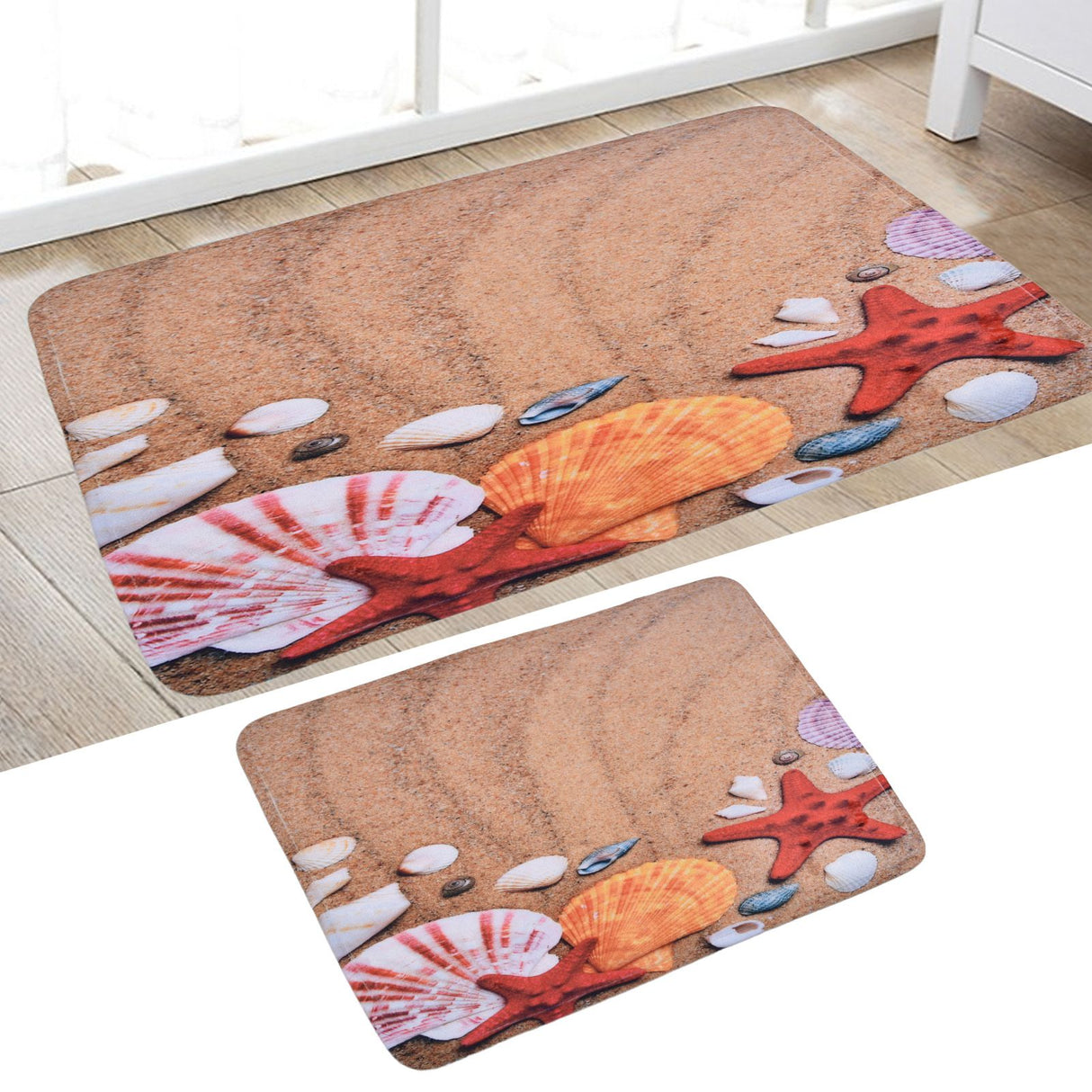 Living Room Entrance Carpet Anti Slip Wear Resistant Decorative Floor Mats for Home50 X 80cm