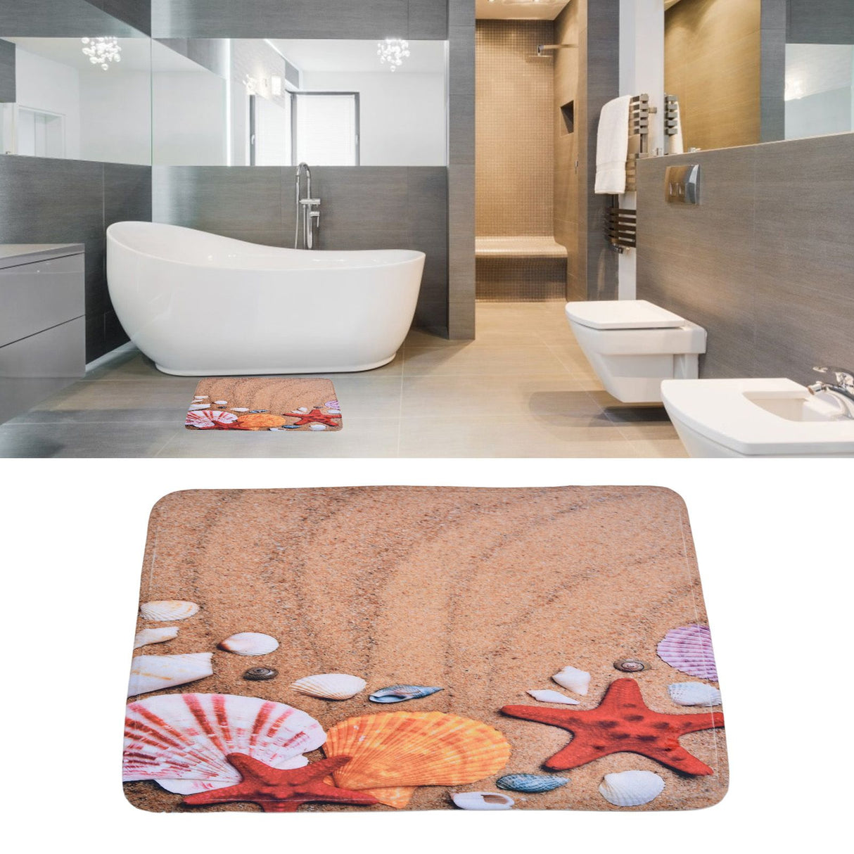 Living Room Entrance Carpet Anti Slip Wear Resistant Decorative Floor Mats for Home50 X 80cm
