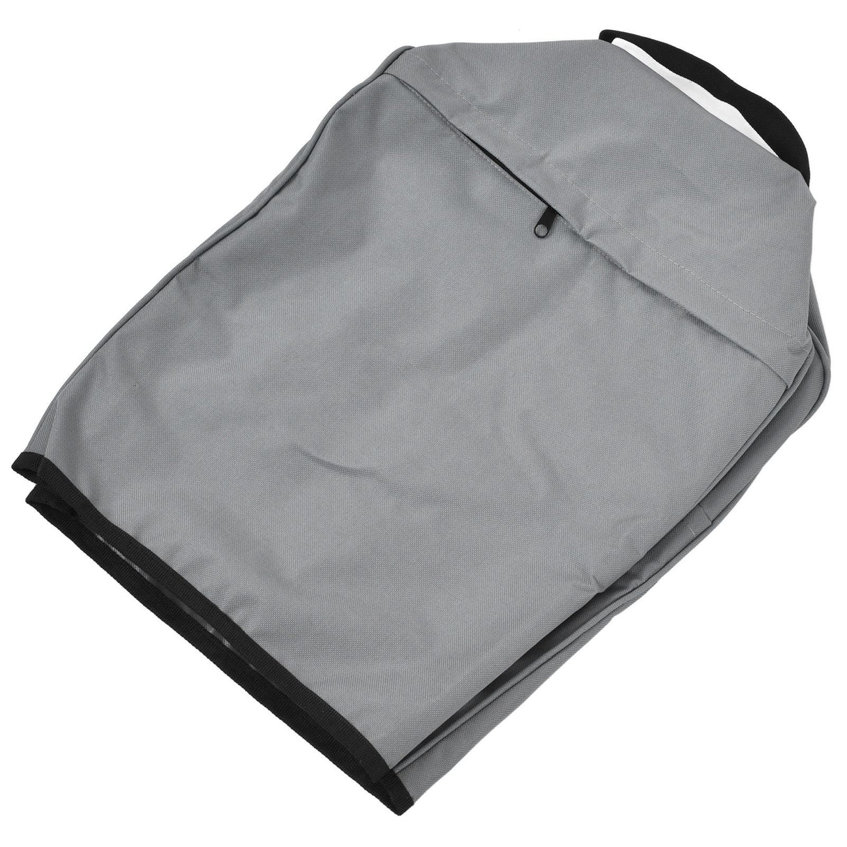 Grill Cover 600D Oxford Fabric Dustproof Barbecue Grill Protector with Zipped Pockets Gray