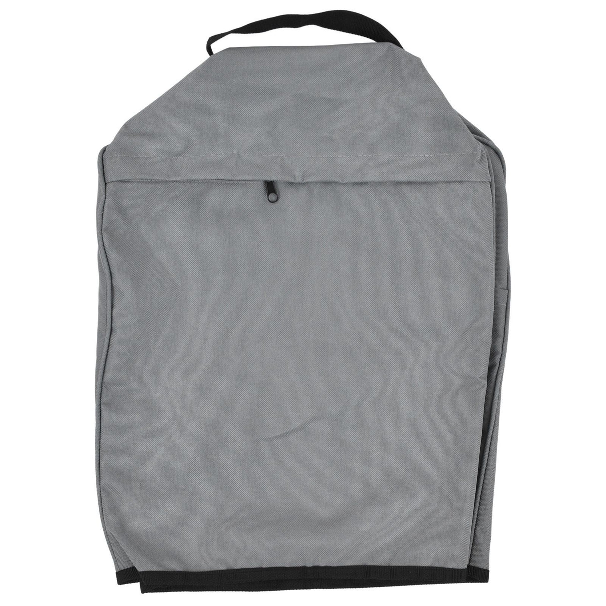 Grill Cover 600D Oxford Fabric Dustproof Barbecue Grill Protector with Zipped Pockets Gray